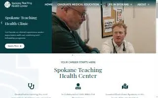 Spokane Teaching Health Clinic website