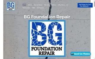 BG Foundation Repair of Raynham website