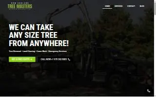 New England Tree Masters | Tree Service in Boxborough MA website