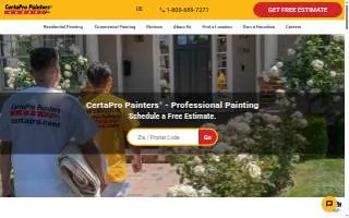 CertaPro Painters of Portsmouth website