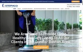 Stephco Cleaning and Restoration of Everett website