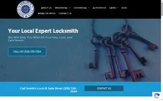 Smith's Lock & Safe of Fall River website