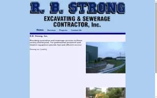 RB Strong website