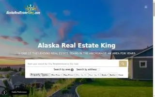 Alaska Real Estate King - Gary Cox of Anchorage website