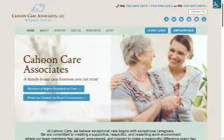 Cahoon Care Associates LLC website