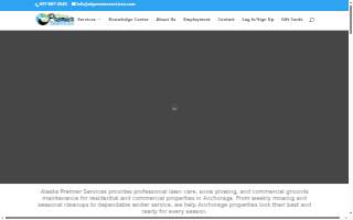 Alaska Premier Services website