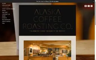 Alaska Coffee Roasting Company of Fairbanks website