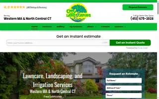 CMS Landscaping website