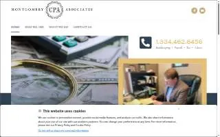 Montgomery CPA Associates website
