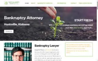 Bankruptcy Law Offices of Joseph G. Pleva website