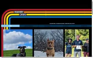 Visionary Canine website