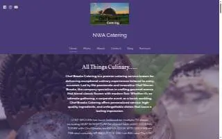 Chef Brooks Catering website