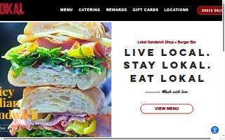 Lokal Construction website