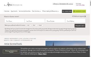 Atria Draper Place website