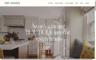 PBF Homes website