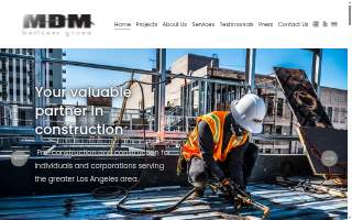 MDM Builders Group website