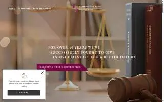 Greater Boston Law website