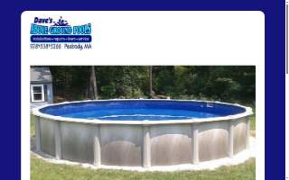 Dave's Above Ground Pools website