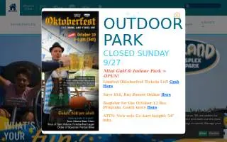 Starland Sportsplex & Fun Park of Pembroke website