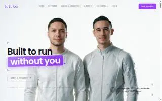 Edilab Studio website
