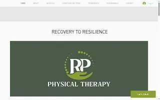 RP Physical Therapy website