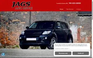 Jags Auto Service of Sharon website