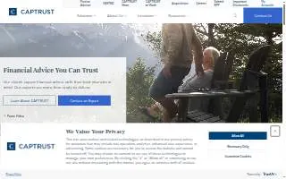 Captrust of Middlesex website