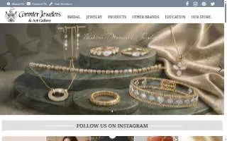 Cormier Jewelers & Art Gallery website