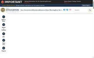 Stoughton Town Employees FCU website