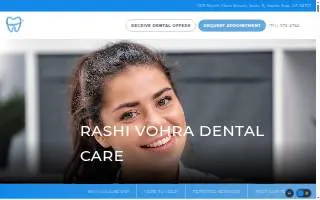 Santa Ana Family Dentistry website