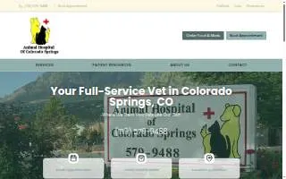 Animal Hospital of Colorado Springs website