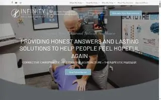 Infinity Wellness Center website