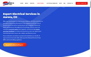 Mccarrick Electric of Aurora website