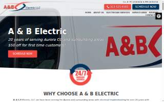 A&B Electric website