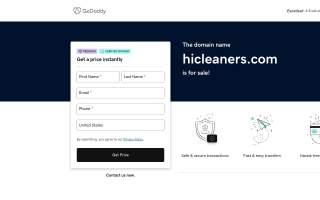 HiCleaners of Wilmington website