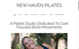 New Haven Pilates website