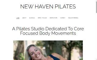 New Haven Pilates website