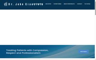 Dr. John Cianciolo Chiropractic Physician website