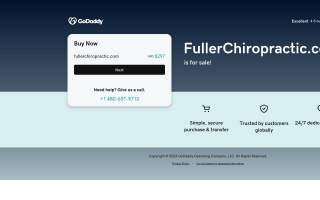 Fuller Chiropractic website
