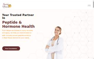 New Haven Peptide website