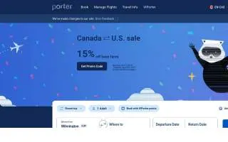 The Porter Public House website