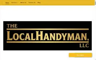 The Local Handyman of Worcester website