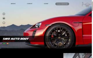 Siro Auto Body website