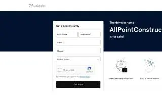 AllPoint Construction of Allen Park website