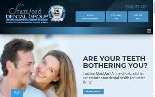 Stamford Dental Group website