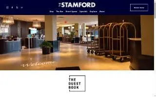 The Stamford Hotel website