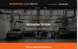 Shippan Auto Repair website