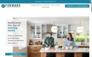 Forward Design Build Remodel website