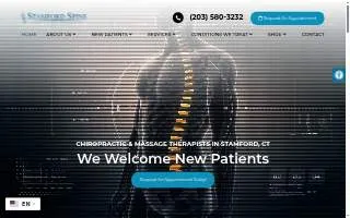 Stamford Spine website