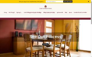 Color Confident Home website